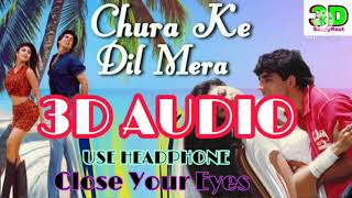 CHURA KE DIL MERA GORIYA CHALI FULL 3D FILMI SONG#3d song #8d song