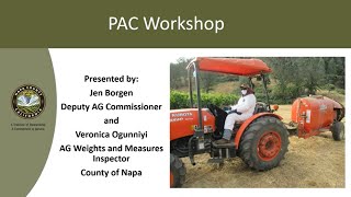 PAC Workshop (English)