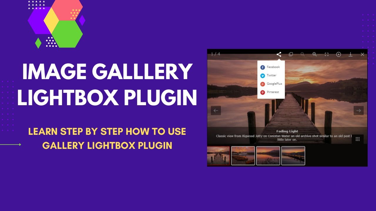 How To Create Responsive LightBox Image Gallery | Image Gallery ...