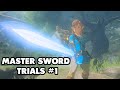 First Time Master Sword Trials Breath of the Wild Part 1 | PointCrow VOD