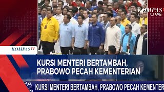 Politisi Golkar Ungkap Alasan Prabowo Pecah Kementerian, Ini Kata Pengamat