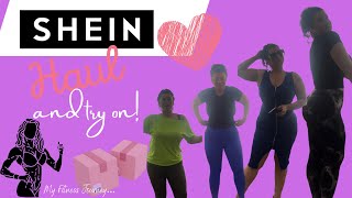 SHEIN HAUL & try on… active wear & more #weightlosstransformation #sheinhaul #myfitnessjourney