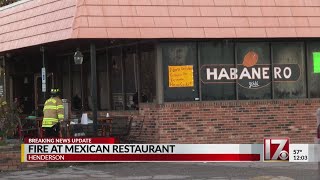 For 2nd time in 3 weeks, a Henderson restaurant goes up in flames