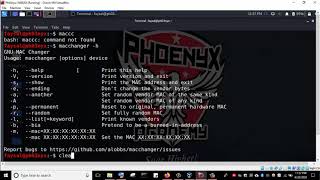 Malicious Python 3 Programming: MAC Changer - Changing MAC address manually