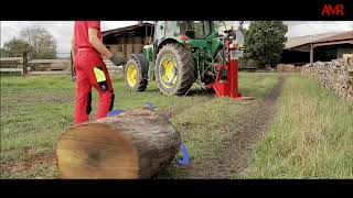 Demovideo Funkseilwinde für Vogesenblitz Holzspalter