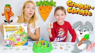 JEU - CROQUE CAROTTE - Swan VS Maman : Attention Carottes Piégées ! - Jeux de société