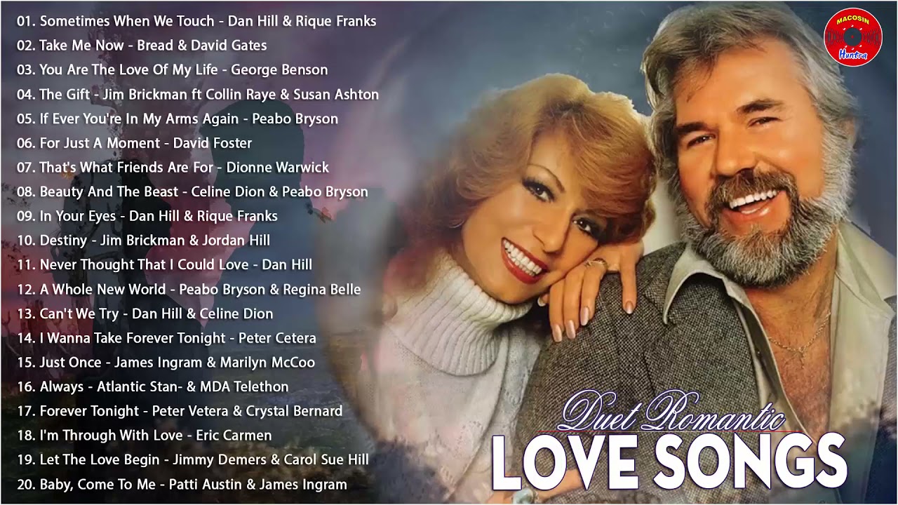 Duet Love Songs 80's 90's Collection - Best Duet Male & Female Love ...