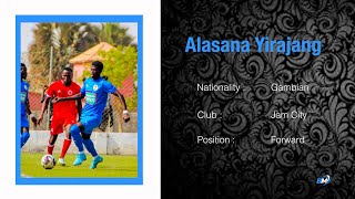 Alasana Yirajang #30 | Forward | Highlights | 2023 GFF National League | Jam City | BAKAU MEDIA