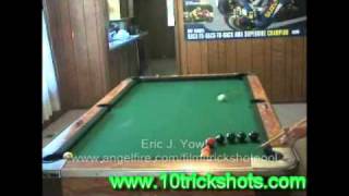 AWESOME Trick Shot On Pool and Billiard Tables