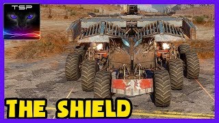 Crossout #485 ► The SHIELD - Ultimate Dual Reaper + Bastion Cab Wheeled Build (Prototype)