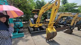 ต้องลองมาประมูลดูบ้างแล้ว Excavator