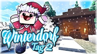 Minecraft Winterdorf - Tag 2