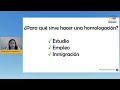 📚🤓proceso de homologación de títulos universitarios en estadosunidos.