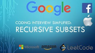 Coding Interview Tutorial 114 - Recursive Subsets [LeetCode]