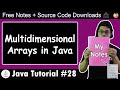 Java Tutorial: Multidimensional Arrays in Java