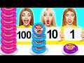 100 Layers of Food Challenge #3 by Multi DO Food Live Stream