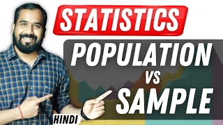 Population Vs Sample Explained in Hindi | Statistics for Data Science
