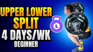 4 Day Upper Lower Split | Full Hypertrophy Program (Liftosaur Version)