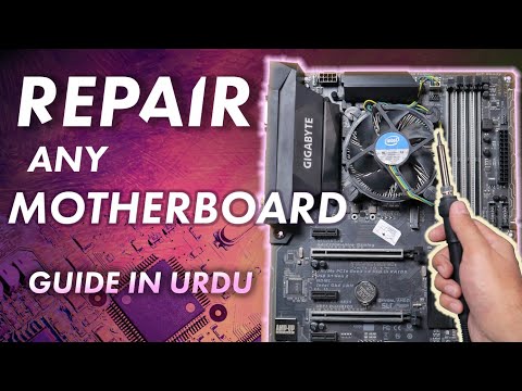 Motherboard Repair/Troubleshooting | Step by step guide | Urdu