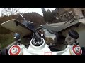 aprilia rsv4 onboard. high speed. fuel run.