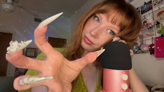 ASMR ₊˚⊹♡ INTENSE Fast & Aggressive FOAM MIC Scratching w/ XL Nails