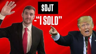 I SOLD $DJT! 🚨 (MUST WATCH!) Technical/Fundamental Analysis of $DJT Stock Truth Social 1/16/25