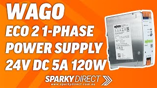 Wago 2687-2144 | Eco 2 1 Phase Power Supply 24V DC 5A 120W