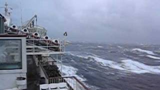 Rough cook strait ferry crossing - New Zealand - Watch the Life Rafts Roll to top