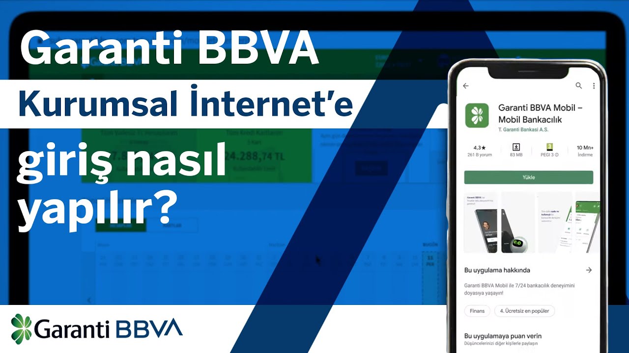 Garanti BBVA Kurumsal İnternet’e Giriş Nasıl Yapılır? - YouTube