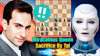 Stockfish Analysed The Best Queen Sacrificing Game of Mikhail Tal (100% Accuracy) | Chess Strategy