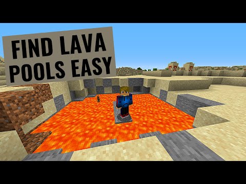 Can you find lava underground?