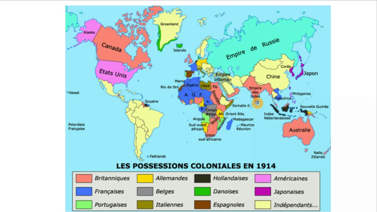 4e HISTOIRE La Colonisation Au XIXe Siècle - YouTube