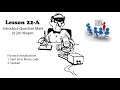 Lesson 22a - Question Mark - Introduction