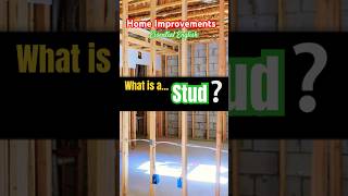 🔨What is a Stud? What is a Wall Stud? Stud Definition #stud #wallstud #english #esl #englishstream