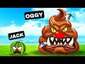 OGGY TRY TO EAT JACK IN BALL EATING SIMULATOR (ROBLOX)