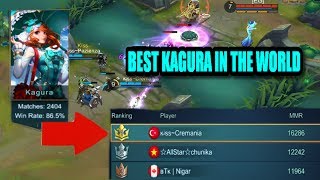 Mobile Legends: BEST KAGURA PLAYER IN THE WORLD GAMEPLAY!! (Cremania/850Stars)