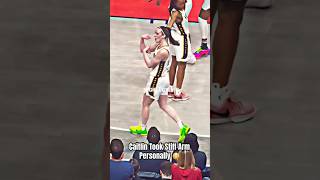 Caitlin Clark takes Nasty Stiff Arm To Mug Personally 😳#caitlinclark #basketball #wnba