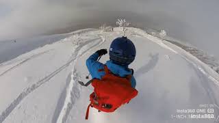 2024.1.7 三段山バックカントリースキー