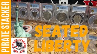 Full U.S. Seated Liberty Coin Type Set!  #seatedliberty #silver #america