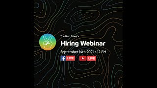 Hiring Webinar; Easiest Road to Your New Career