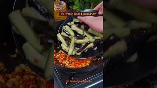EASY STIR-FRIED EGGPLANT RECIPE #recipe #cooking #chinesefood #eggplant #vegetables