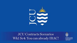 Contracts animation wk 1: You can already IRAC!