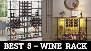 Top 5 Best Wine Rack Reviews  2023