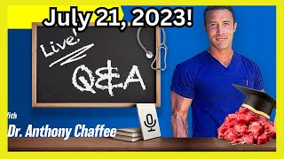 🔴 LIVE Q&A: Understanding The Carnivore Diet with Dr Anthony Chaffee