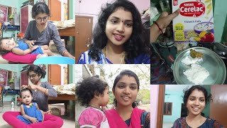 Full day vlog, గీతుని రెడి చేయడానికి నేనూ పడుతున్న అవస్తలు