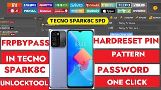 FrpBypass|Remove in Tecno Spark8C|KG5K Hardreset Pin|Pattern|Password Unlock 2023 by Unlocktool SPD