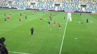 EURO 2012 Irish training Session With Shay Given