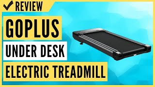 Goplus Under Desk Electric Treadmill, with Touchable LED Display and Wireless Remote Control Review