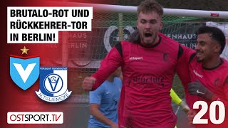 Rückkehrer-Tor und Brutalo-ROT in Berlin: Viktoria - VSG Altglienicke | Regionalliga Nordost