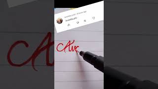 Avantika name write in cursive writing #cursive#writing#avantika #beautiful#name#short#clip#shorts